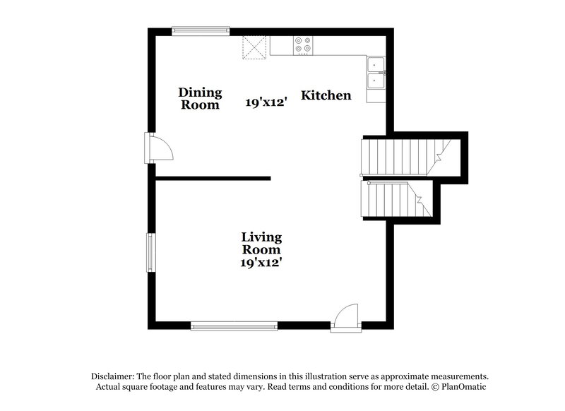 1,790/Mo, 5234 Norman Blvd Atlanta, GA 30349 Floor Plan View