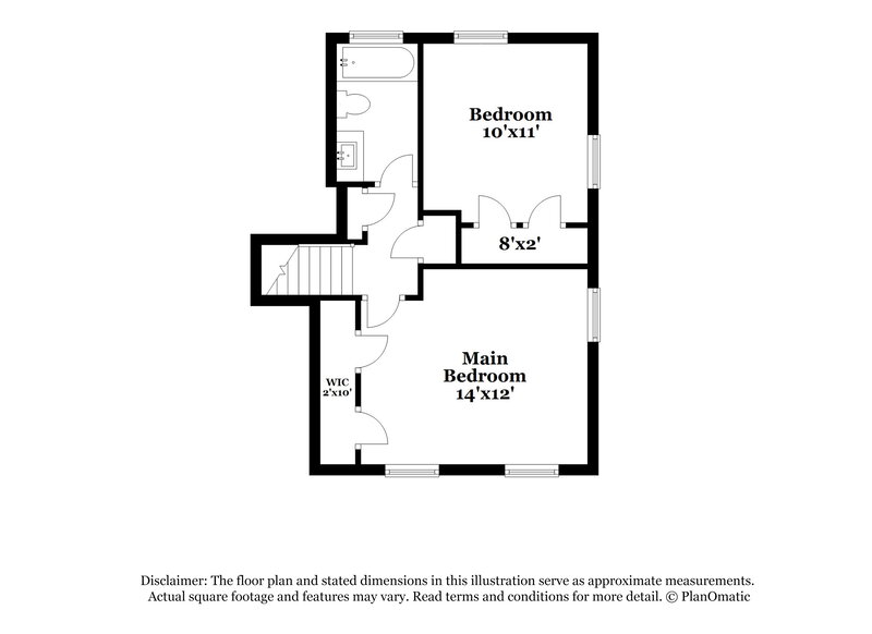 1,790/Mo, 5234 Norman Blvd Atlanta, GA 30349 Floor Plan View 3