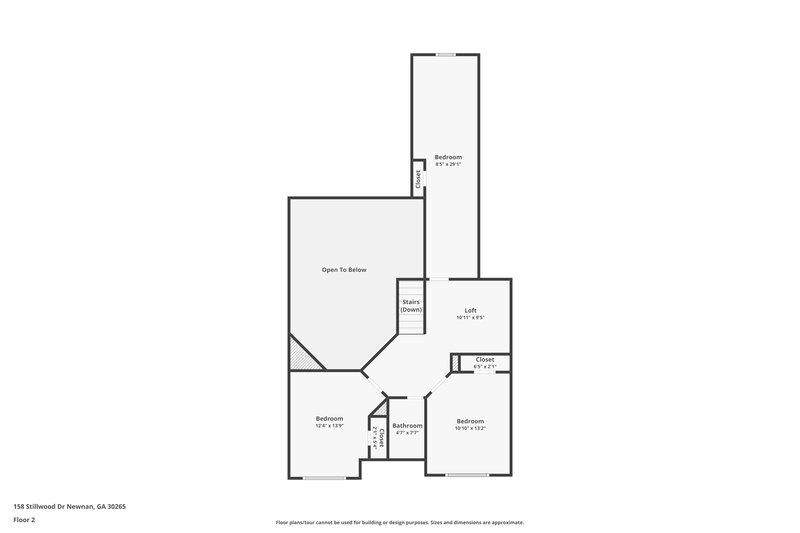 0/Mo, 158 Stillwood Drive Newnan, GA 30265 Floor Plan View 2