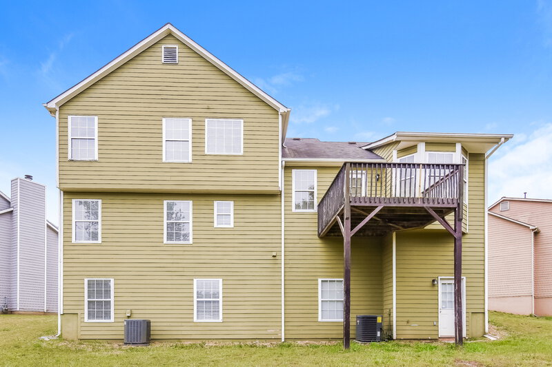 3,330/Mo, 4015 Carmel Court Kennesaw, GA 30144 Rear View
