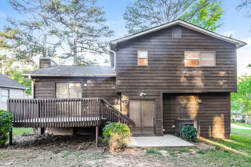 1,860/Mo, 496 Jaywood Drive Stone Mountain, GA 30083 Rear View 2