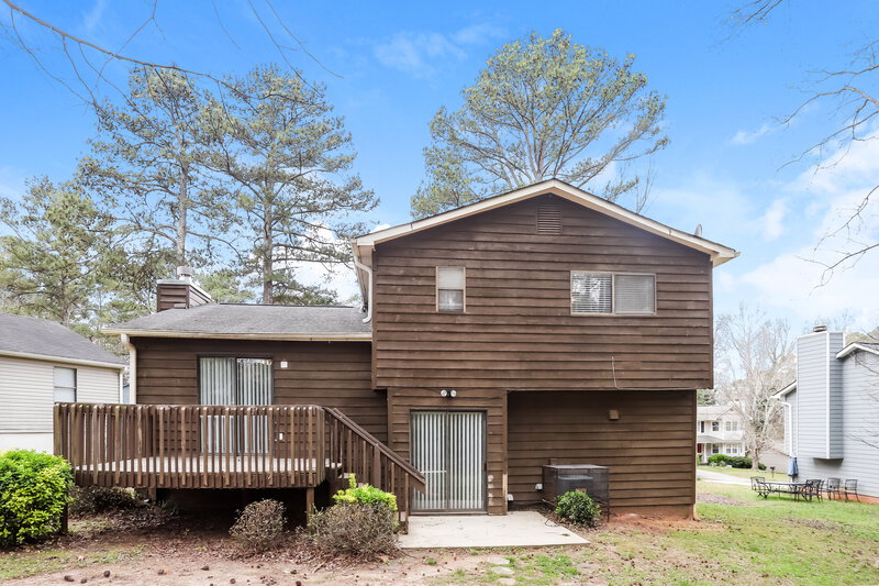 1,855/Mo, 496 Jaywood Drive Stone Mountain, GA 30083 Rear View