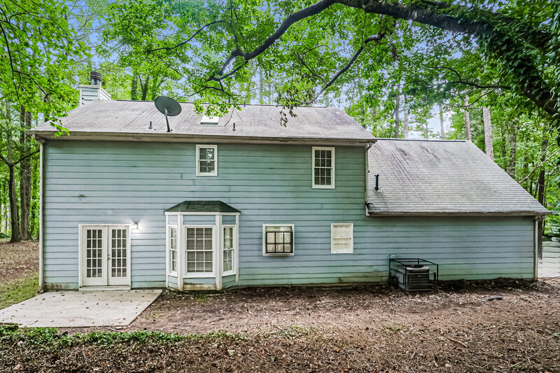 2,285/Mo, 150 Oak Street Fayetteville, GA 30215 Rear View
