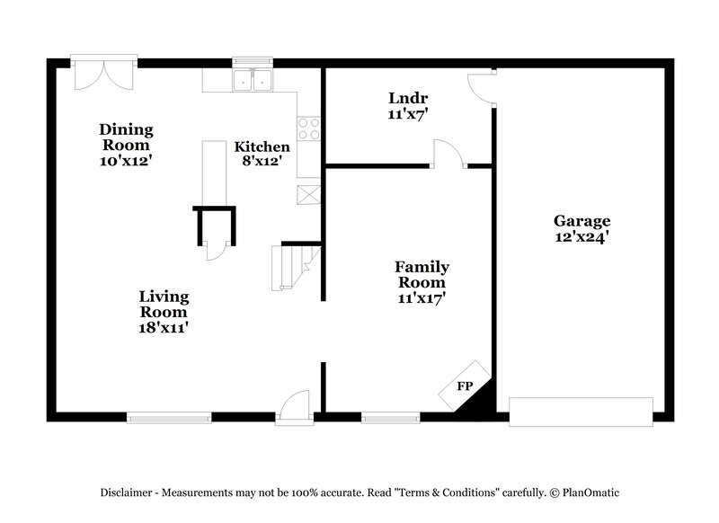 0/Mo, 3451 DEER Trace Lithonia, GA 30038 Floor Plan View 2