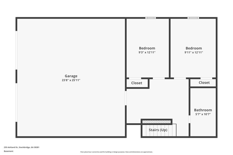 1,930/Mo, 235 Ashland Drive Stockbridge, GA 30281 Floor Plan View