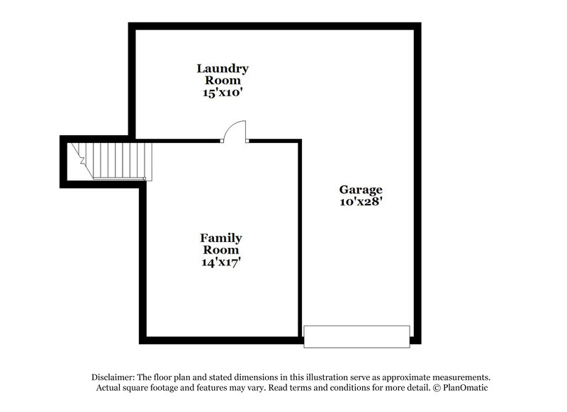 1,670/Mo, 7439 Cardinal Way Riverdale, GA 30274 Floor Plan View 3