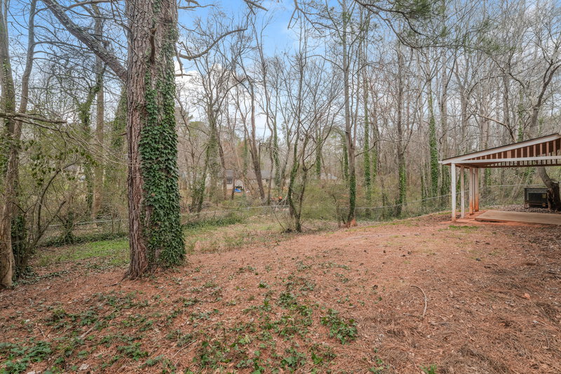 1,690/Mo, 4964 Galbraith Circle Stone Mountain, GA 30088 Backyard View