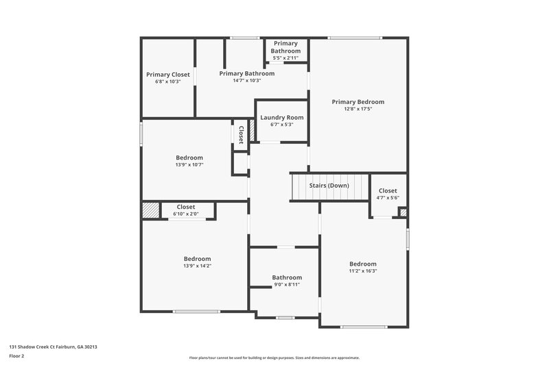 3,290/Mo, 131 Shadow Creek Court Fairburn, GA 30213 Floor Plan View 2