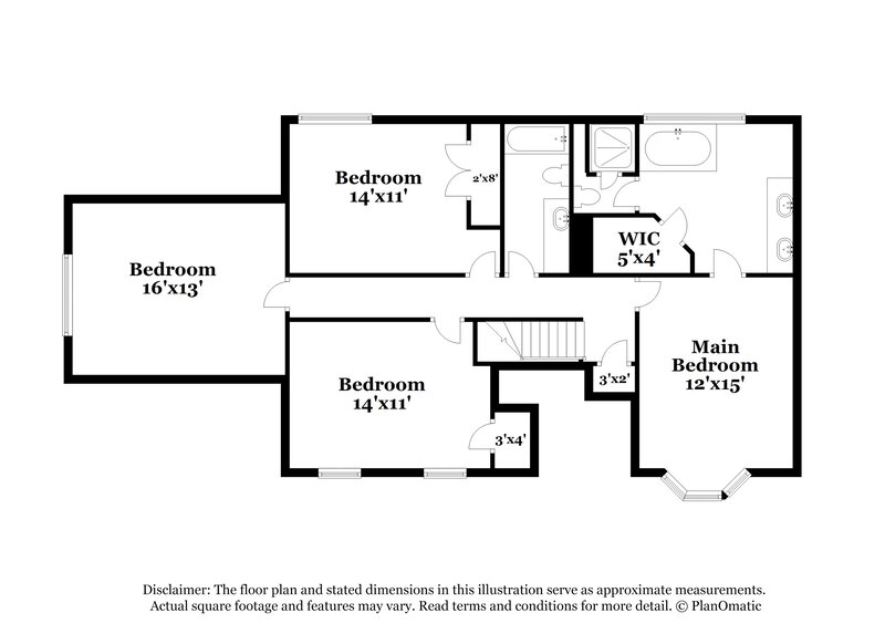 0/Mo, 725 Meadowsong Circle Lawrenceville, GA 30043 Floor Plan View 2
