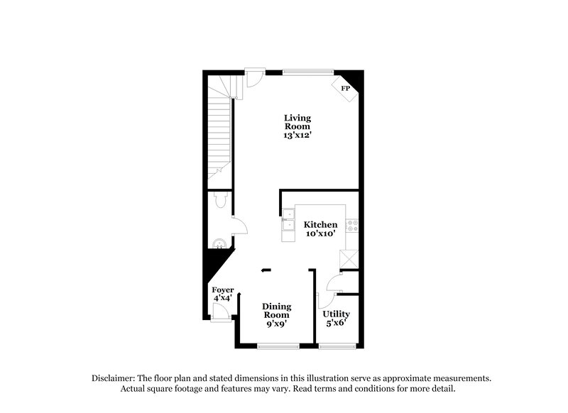 2,340/Mo, 2344 Bigwood Trail Atlanta, GA 30349 Floor Plan View