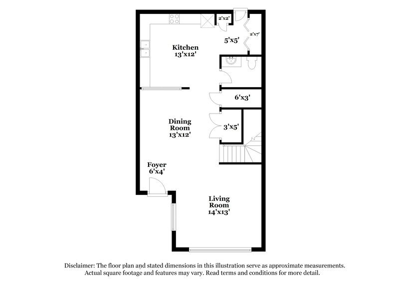 1,695/Mo, 2367 Brianna Drive Hampton, GA 30228 Floorplan View 2