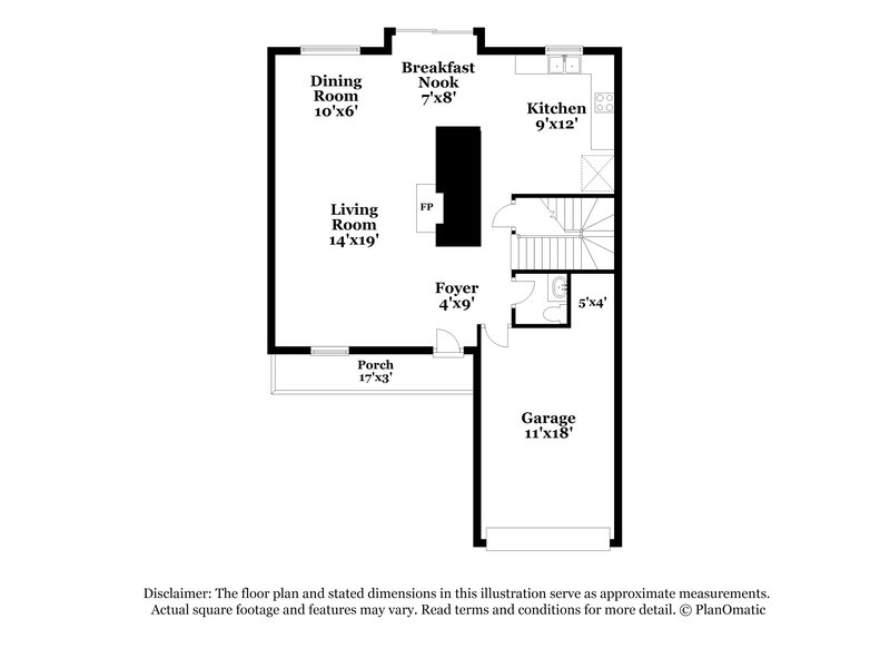 0/Mo, 6887 Mahonia Pl Lithonia, GA 30038 Floor Plan View