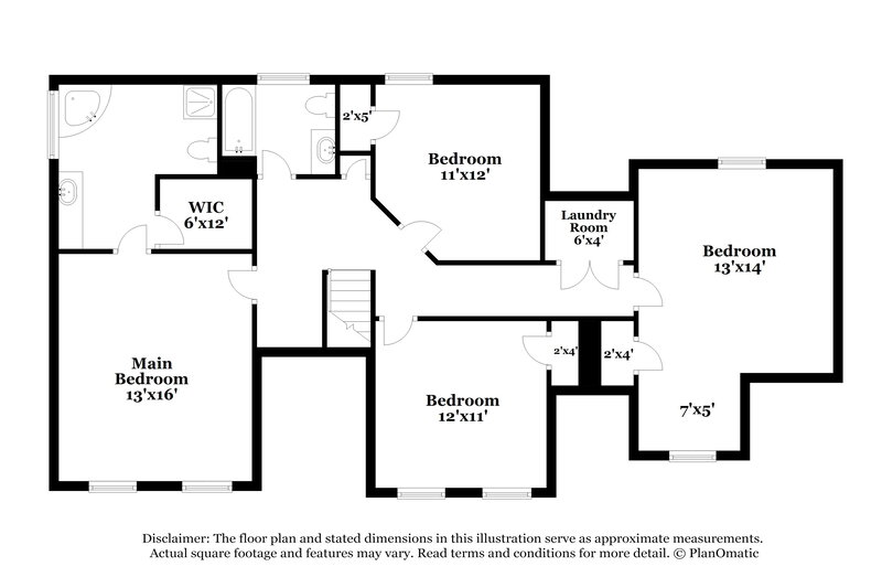 2,140/Mo, 95 Hazelhurst Dr Covington, GA 30016 Floor Plan View 2
