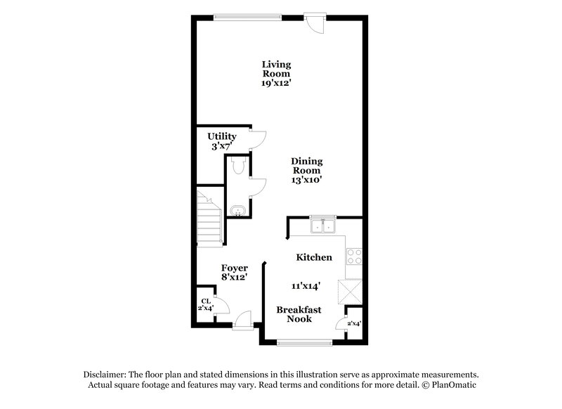 2,600/Mo, 216 Meadowlark Pl Austell, GA 30168 Floor Plan View