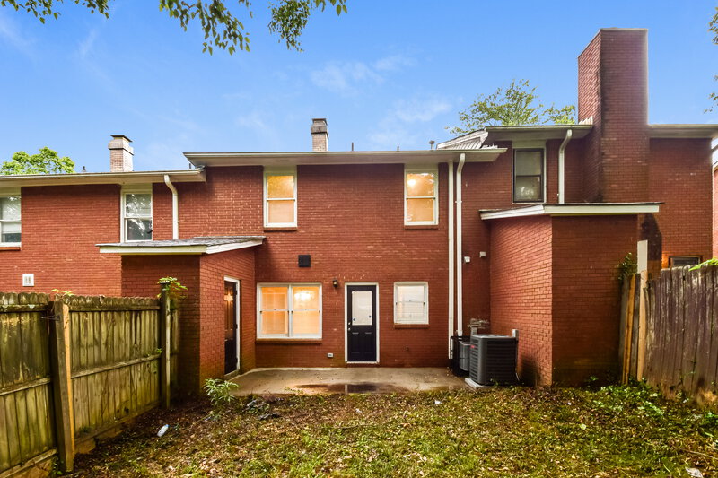 1,615/Mo, 988 Park Gate Pl Stone Mountain, GA 30083 Rear View