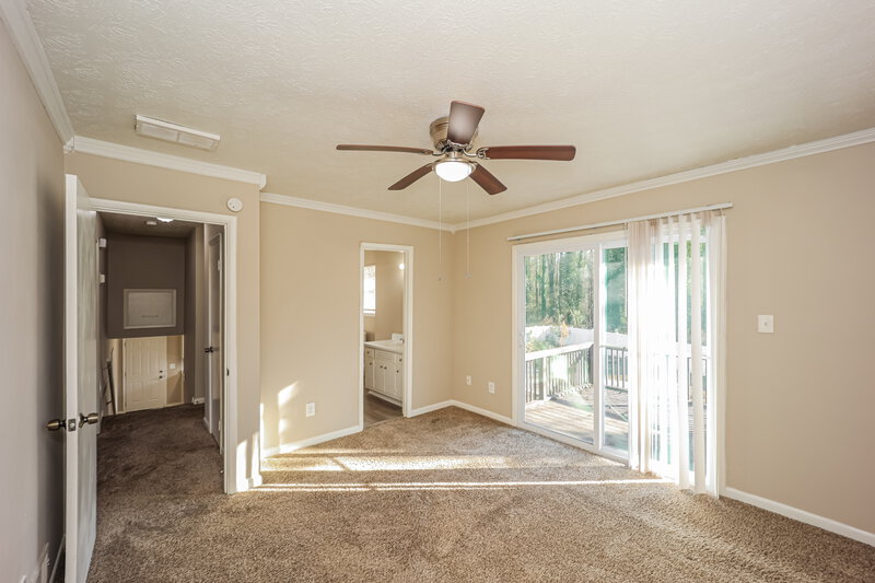 1,745/Mo, 7323 Mockingbird Trl Riverdale, GA 30274 Main Bedroom View 2