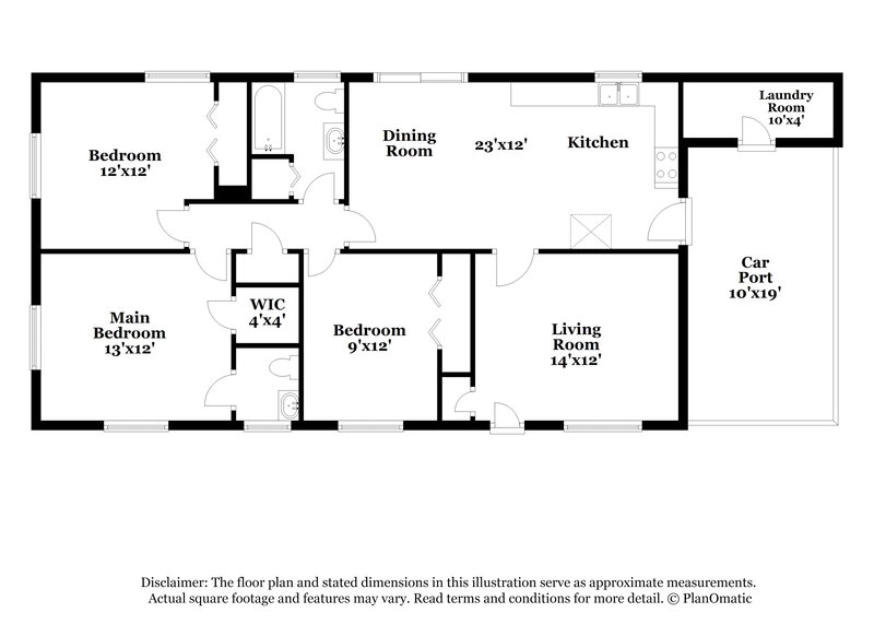 1,315/Mo, 4434 Lovridge Dr SW Atlanta, GA 30331 Floorplan View