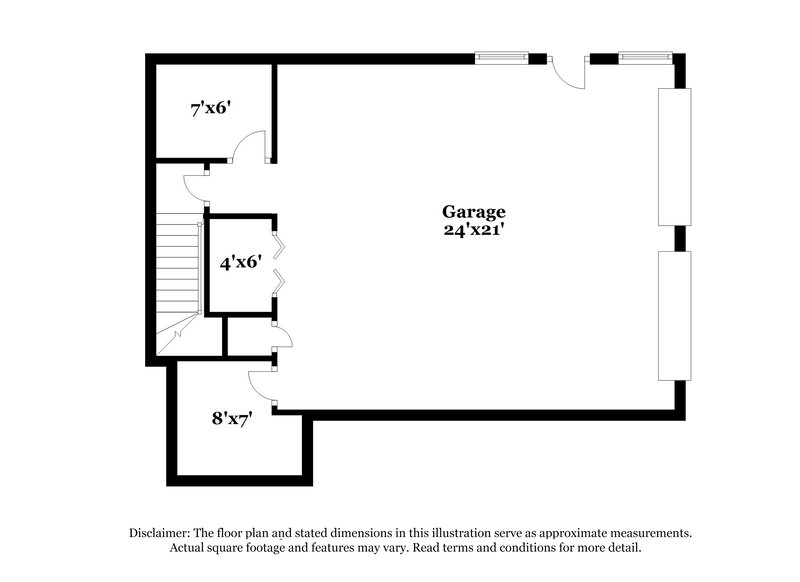 1,825/Mo, 110 Rosewood Cir Covington, GA 30016 Floorplan View