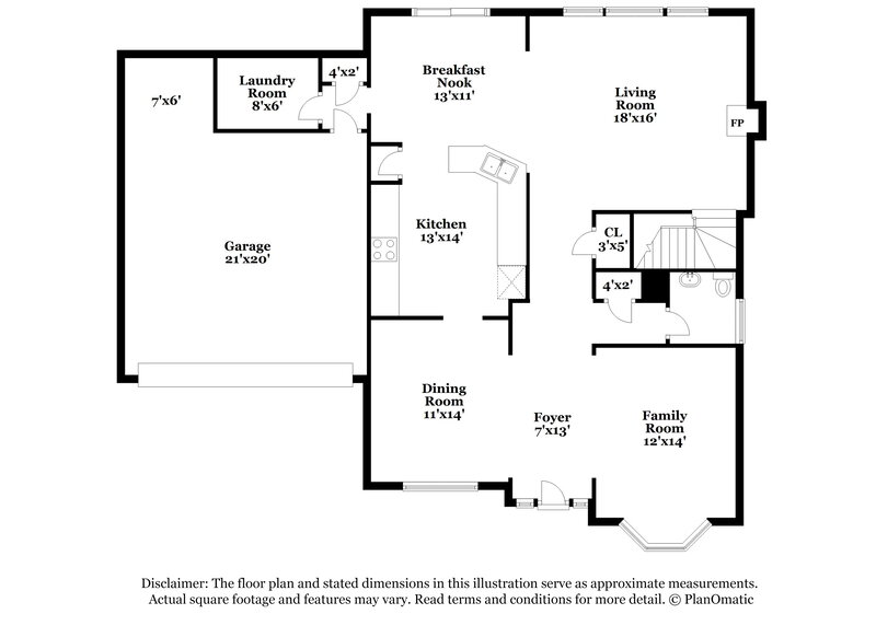 3,370/Mo, 3996 Yosemite Park Ln Snellville, GA 30039 Floor Plan View