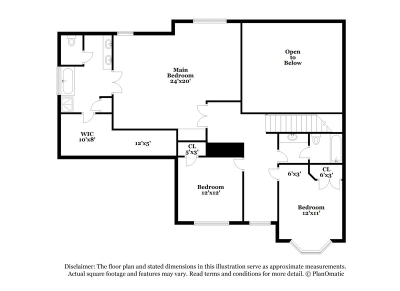 3,370/Mo, 3996 Yosemite Park Ln Snellville, GA 30039 Floor Plan View 2
