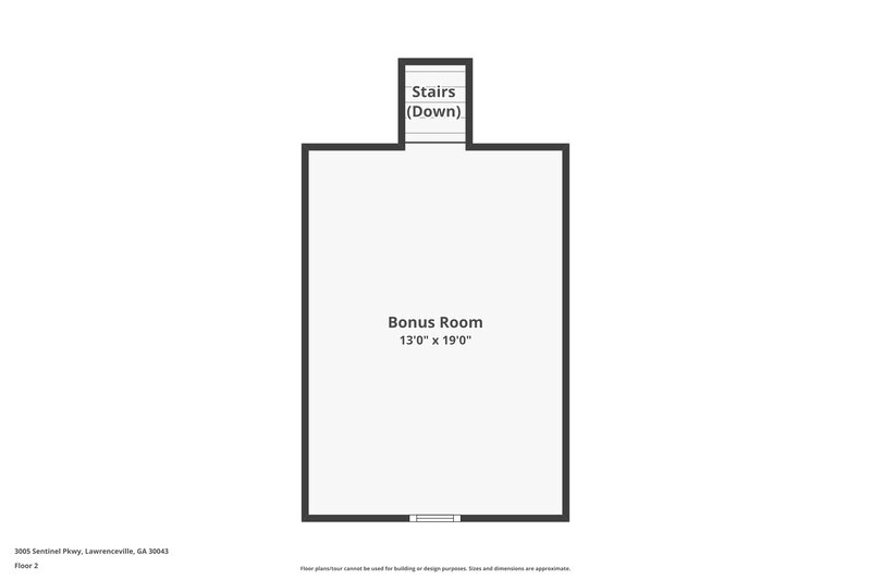 1,885/Mo, 3005 Sentinel Parkway Lawrenceville, GA 30043 Floor Plan View 2