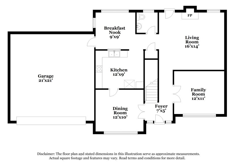 2,220/Mo, 35 Summer Walk Circle Covington, GA 30016 Floor Plan View