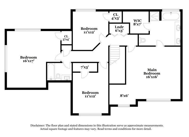 2,220/Mo, 35 Summer Walk Circle Covington, GA 30016 Floor Plan View 2