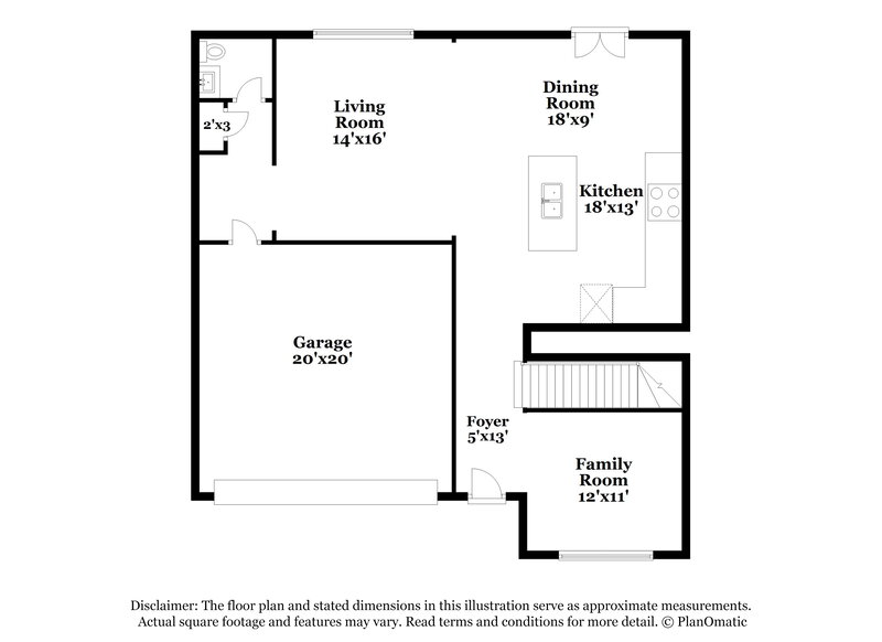 2,285/Mo, 4129 Kendrick Circle Loganville, GA 30052 Floor Plan View