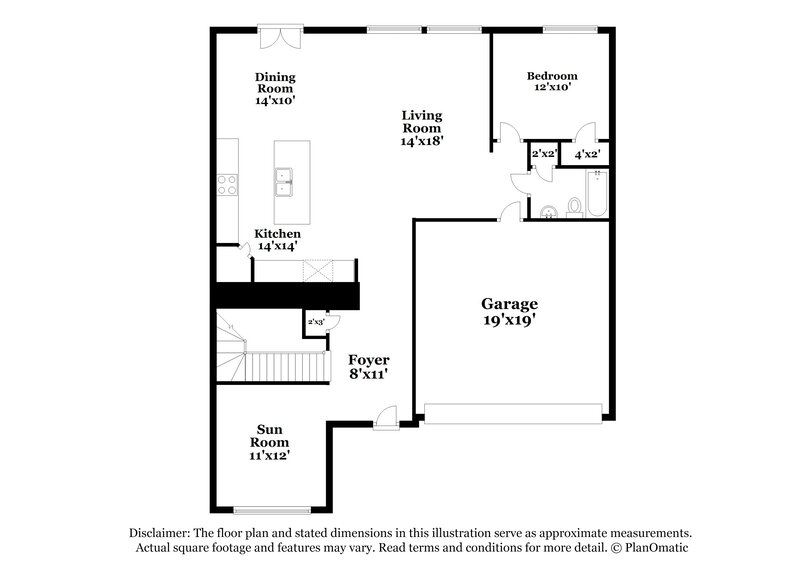 2,635/Mo, 3999 Kendrick Circle Loganville, GA 30052 Floor Plan View