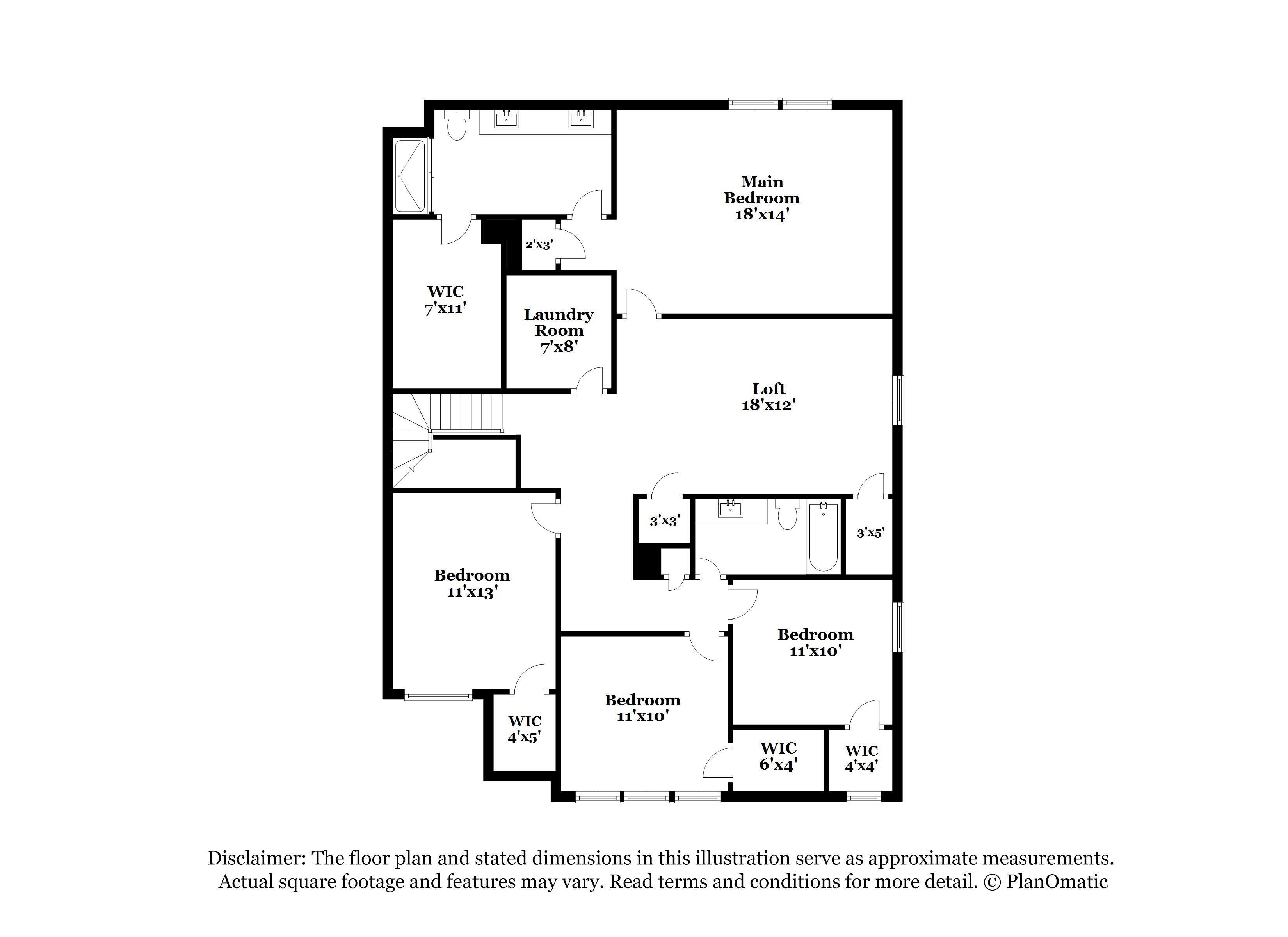 2,760/Mo, 941 Feldman Chase Loganville, GA 30052 Floorplan View 2