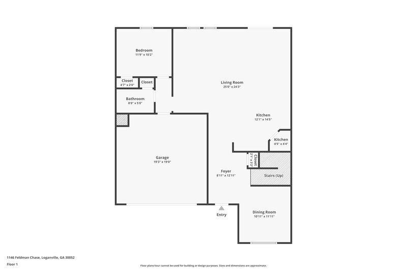 2,510/Mo, 1146 Feldman Chase Loganville, GA 30052 Floor Plan View