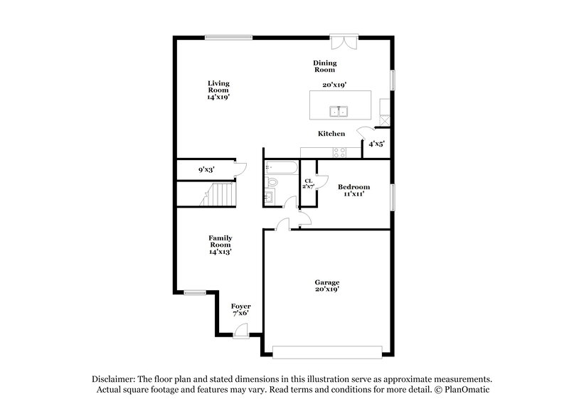2,420/Mo, 4054 Kendrick Circle Loganville, GA 30052 Floor Plan View