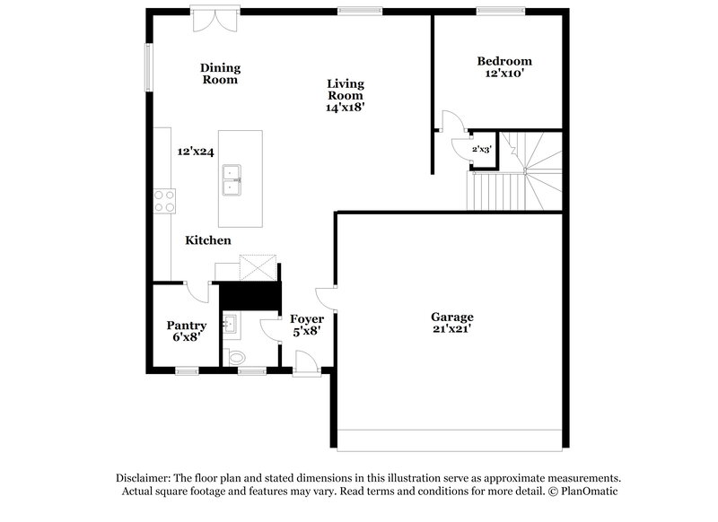 3,410/Mo, 4064 Kendrick Circle Loganville, GA 30052 Floor Plan View 2