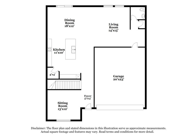 2,410/Mo, 3944 Kendrick Circle Loganville, GA 30052 Floor Plan View