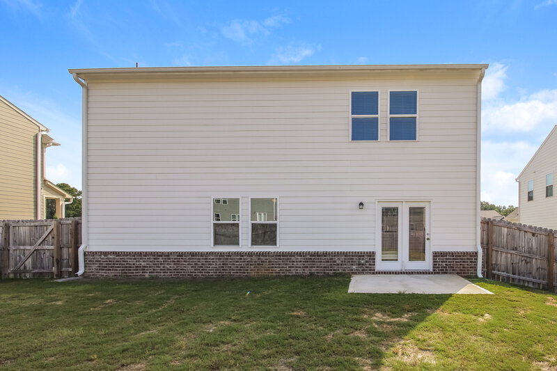 2,410/Mo, 3944 Kendrick Circle Loganville, GA 30052 Rear View