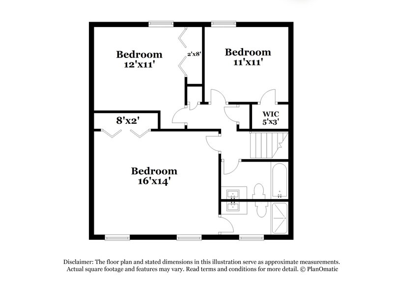 2,385/Mo, 6492 Meadow Lark Dr Riverdale, GA 30296 Floorplan View 2