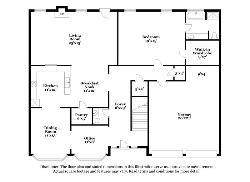 3,110/Mo, 170 Gabion Loop Ellenwood, GA 30294 Floor Plan View