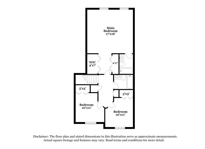 2,065/Mo, 307 Paxton Ct Woodstock, GA 30188 Floor Plan View 2