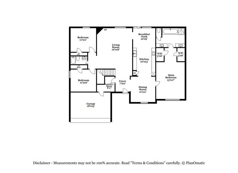1,940/Mo, 480 Oak Vista Ct Lawrenceville, GA 30044 Floor Plan View