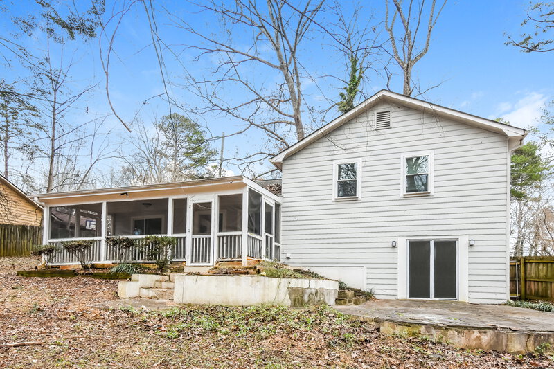 1,985/Mo, 4967 Turtle Rock Dr Marietta, GA 30066 Rear View