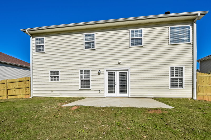2,140/Mo, 6444 Shadow Ct Douglasville, GA 30134 Rear View
