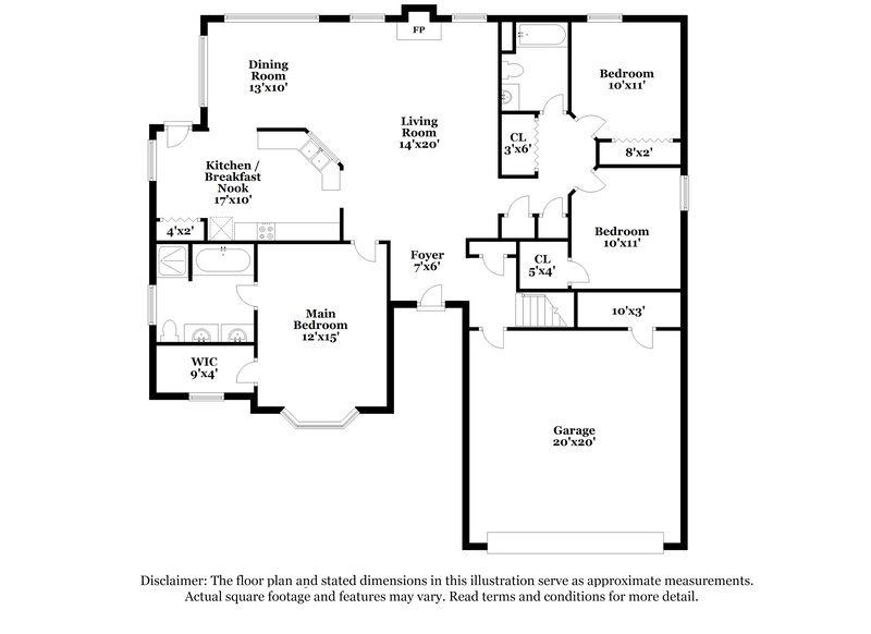 2,475/Mo, 326 Stillwood Dr Newnan, GA 30265 Floor Plan View
