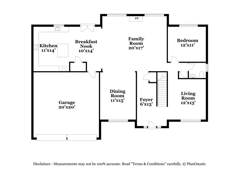 2,670/Mo, 115 Whitaker Dr Stockbridge, GA 30281 Floor Plan View 2
