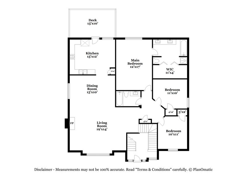 2,618/Mo, 1925 Ripple Creek Ct SW Marietta, GA 30060 Floor Plan View 2