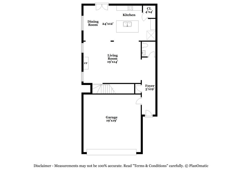 2,095/Mo, 1415 Brickfield Way Locust Grove, GA 30248 Floor Plan View