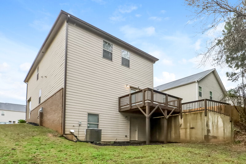 2,095/Mo, 1415 Brickfield Way Locust Grove, GA 30248 Rear View