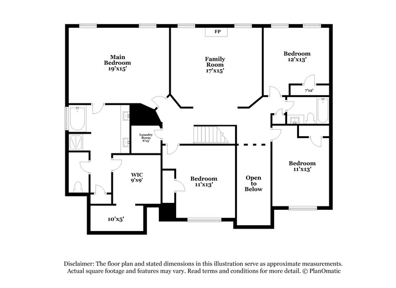 3,570/Mo, 11658 Kades Trl Hampton, GA 30228 Floor Plan View