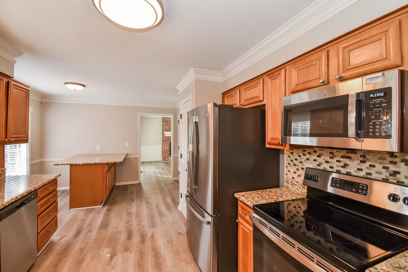 2,800/Mo, 5369 Britton Dr Villa Rica, GA 30180 Kitchen View 2
