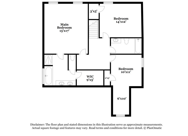 3,260/Mo, 2386 Walker Dr Hampton, GA 30228 Floor Plan View 2
