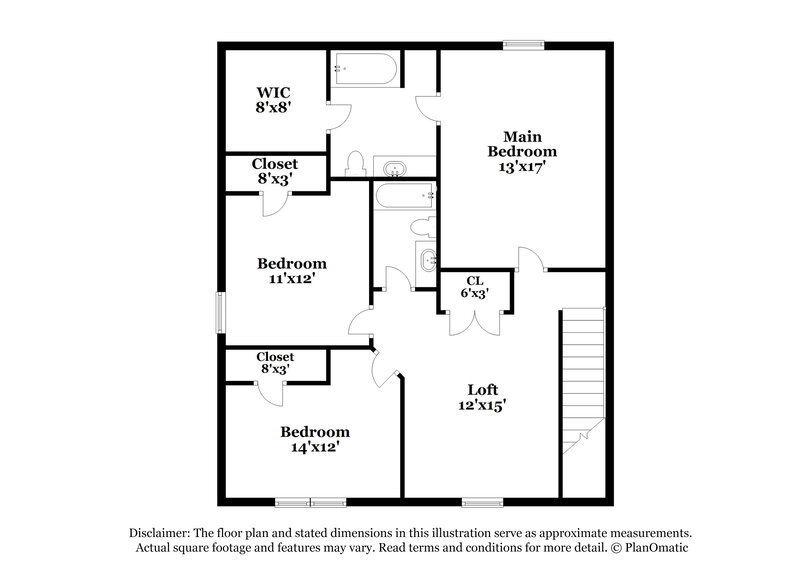 2,148/Mo, 116 Oliver Drive Locust Grove, GA 30248 Floor Plan View